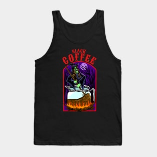 Black coffee Tank Top